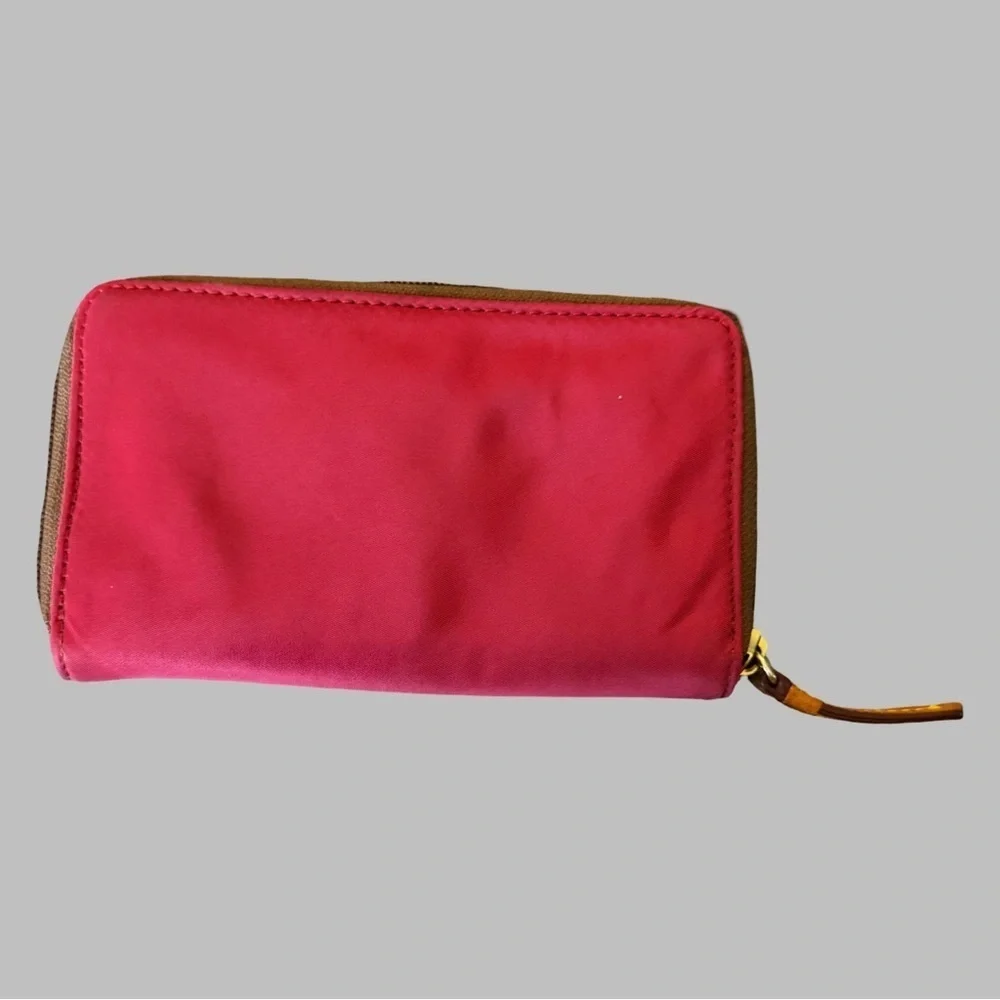 DOONEY & BOURKE Vintage Nylon Zip Around Wallet